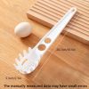 1pc Egg Emulsion Separator Surface; Kitchen Multifunction Tool
